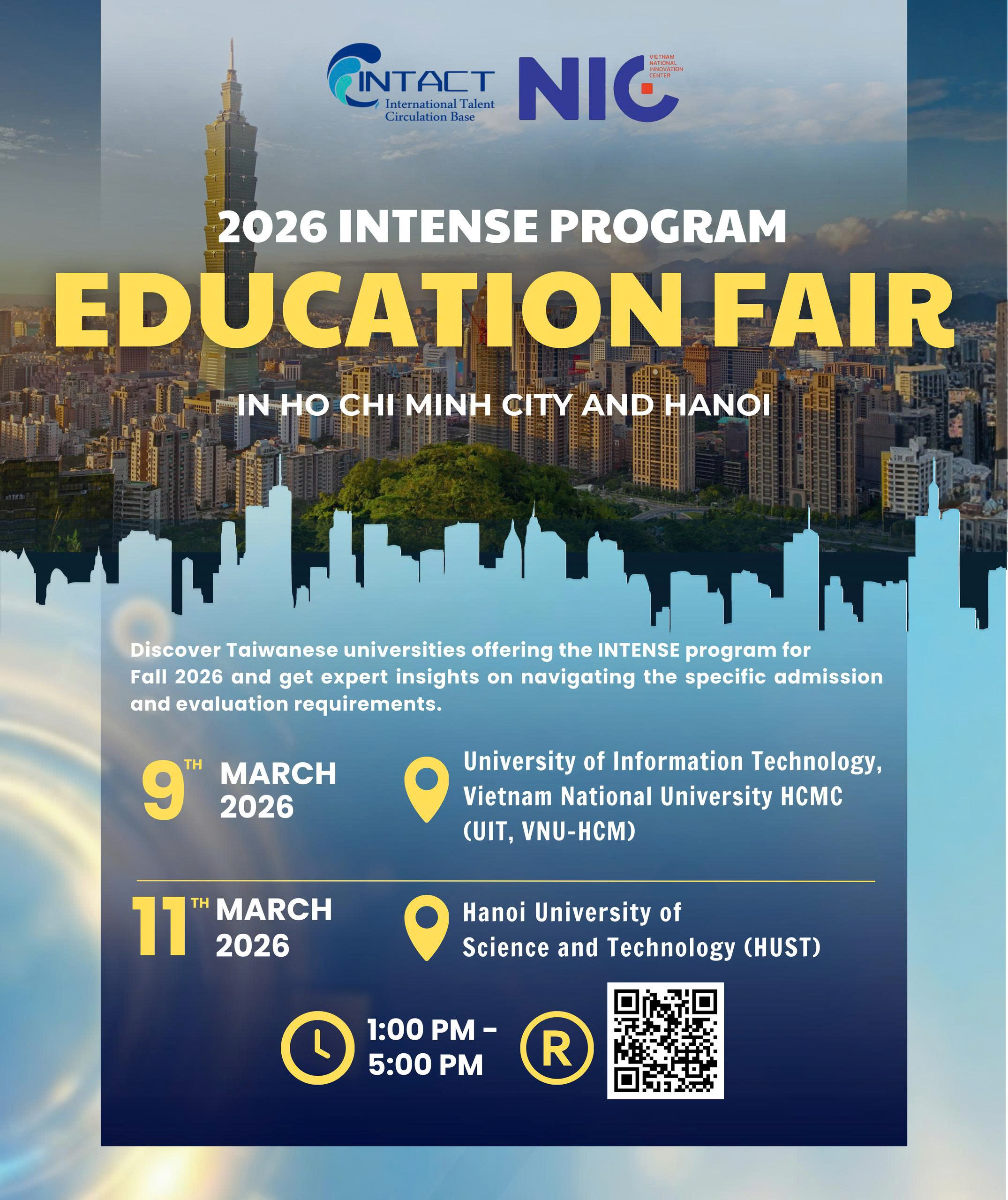 🎓2026 INTENSE Education Fair – Vietnam