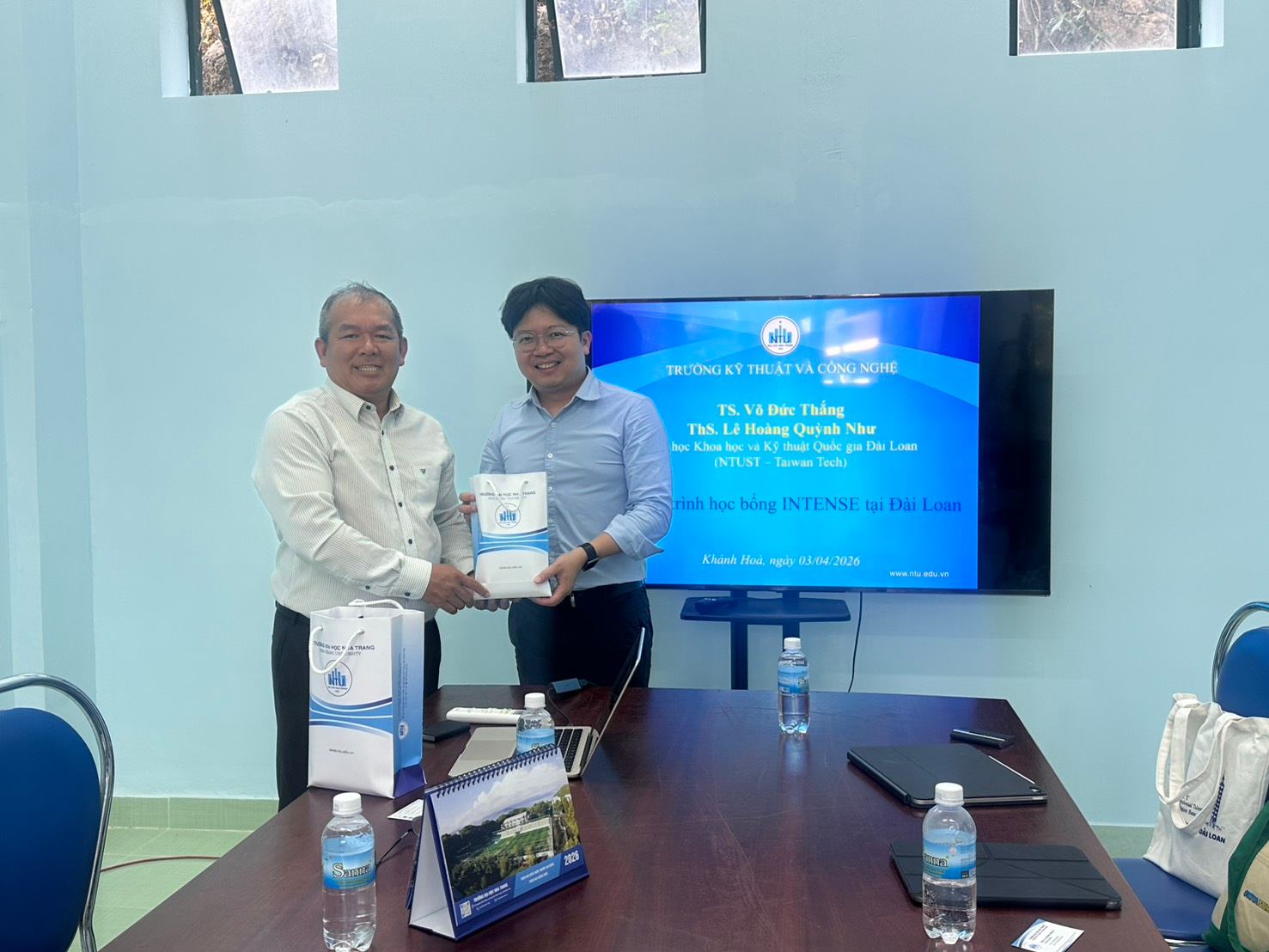 Introduction to the INTENSE Scholarship Program at the School of Engineering and Technology, Nha Trang University (NTU)