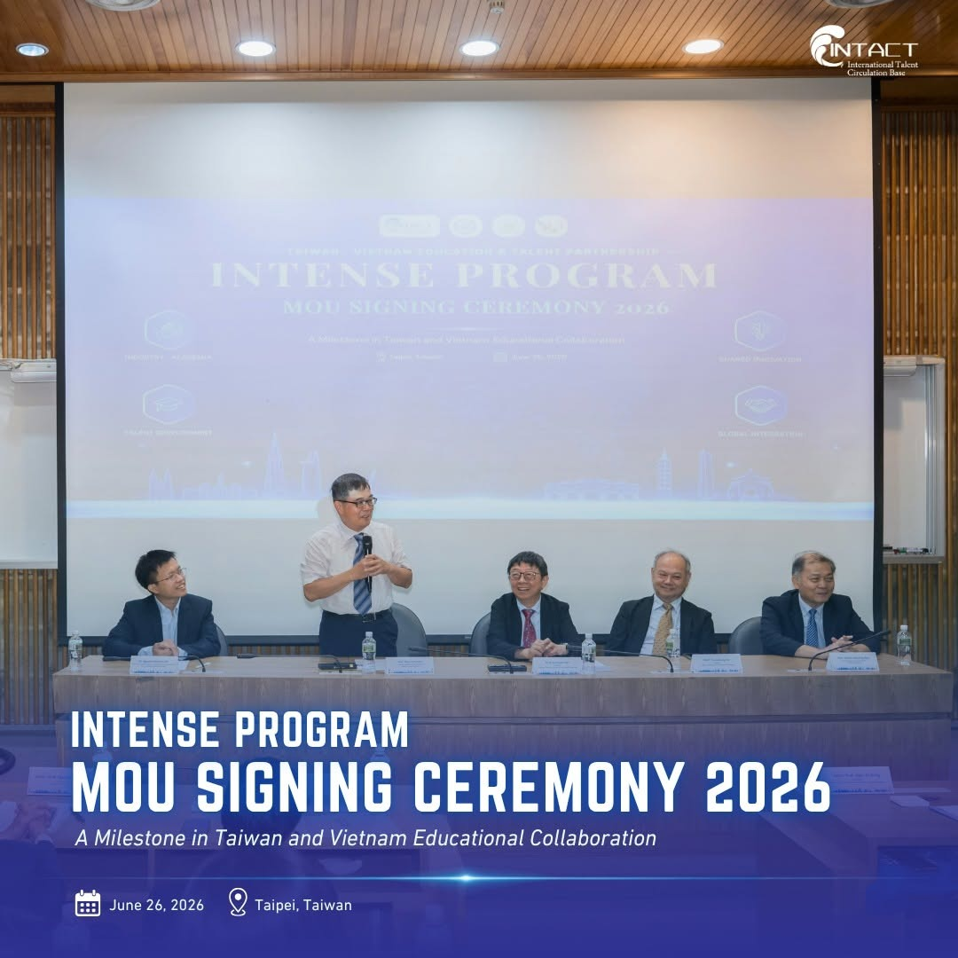 MoU SIGNING CEREMONY 2026  A Milestone in Taiwan–Vietnam Educational Collaboration
