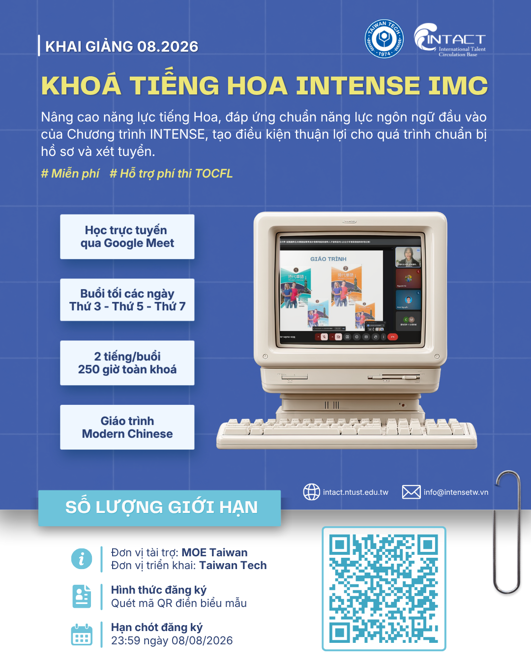 ✨ ANNOUNCEMENT: FREE ONLINE MANDARIN COURSE ✨